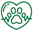 Icono de cepillo para perro o gato