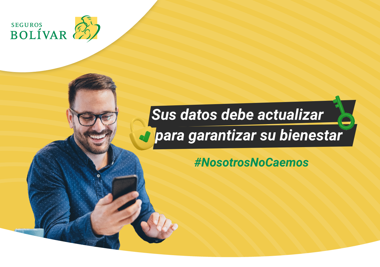 Sus datos debe actualizar para garantizar su bienestar