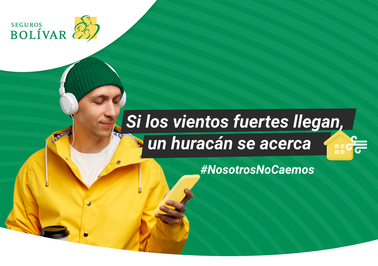 Si los vientos fuertes llegan, un huracán se acerca​