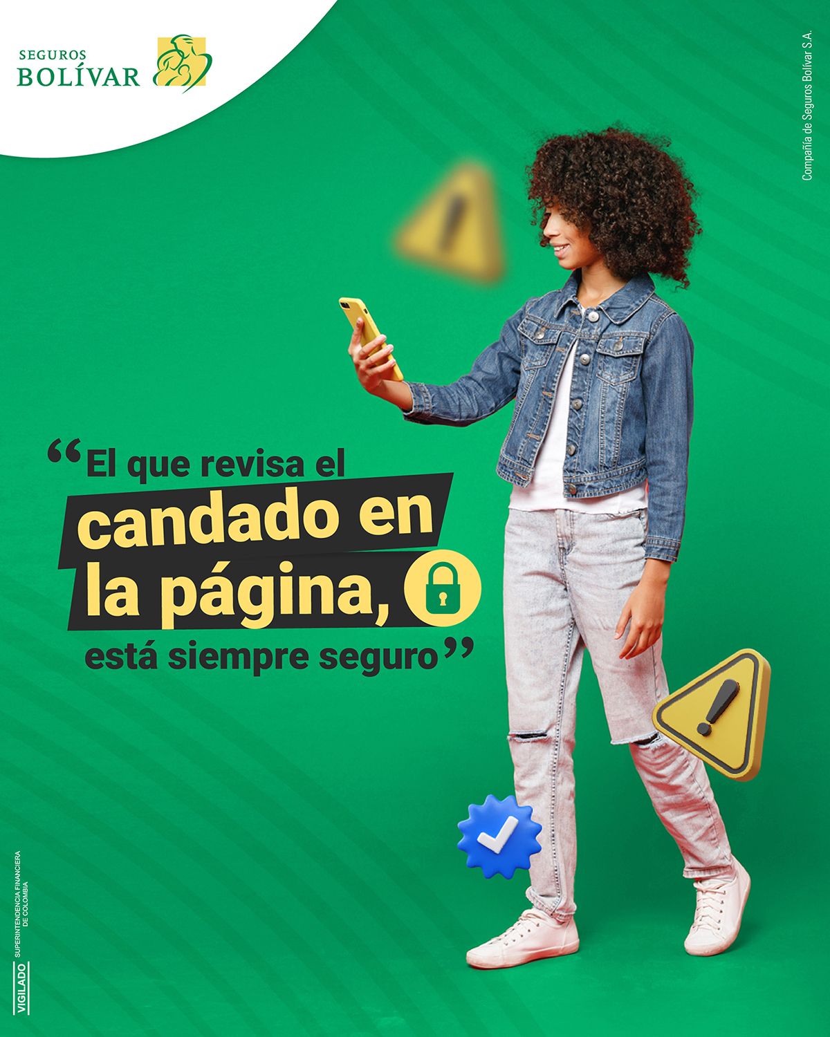 El que revisa el candado en la página, está siempre seguro